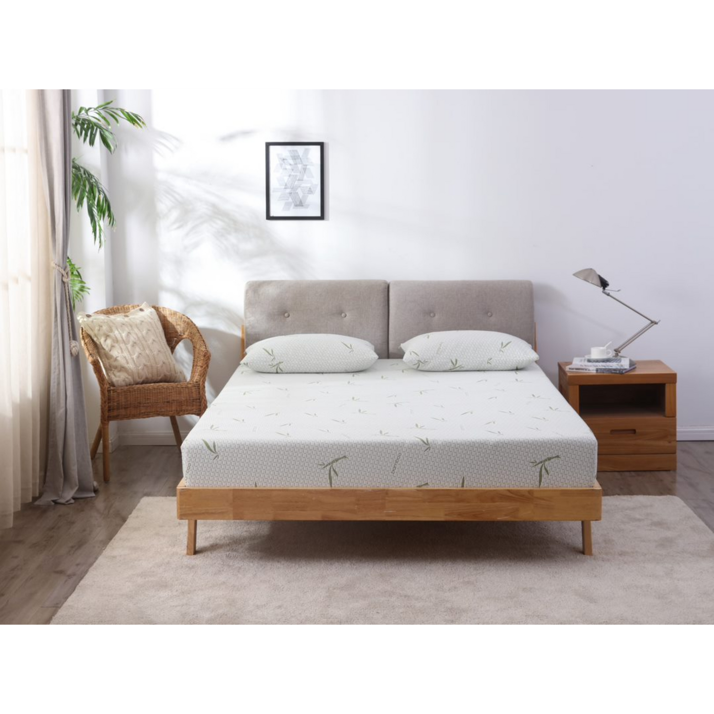 Dreamer 8" Memory Foam Mattress, Front View