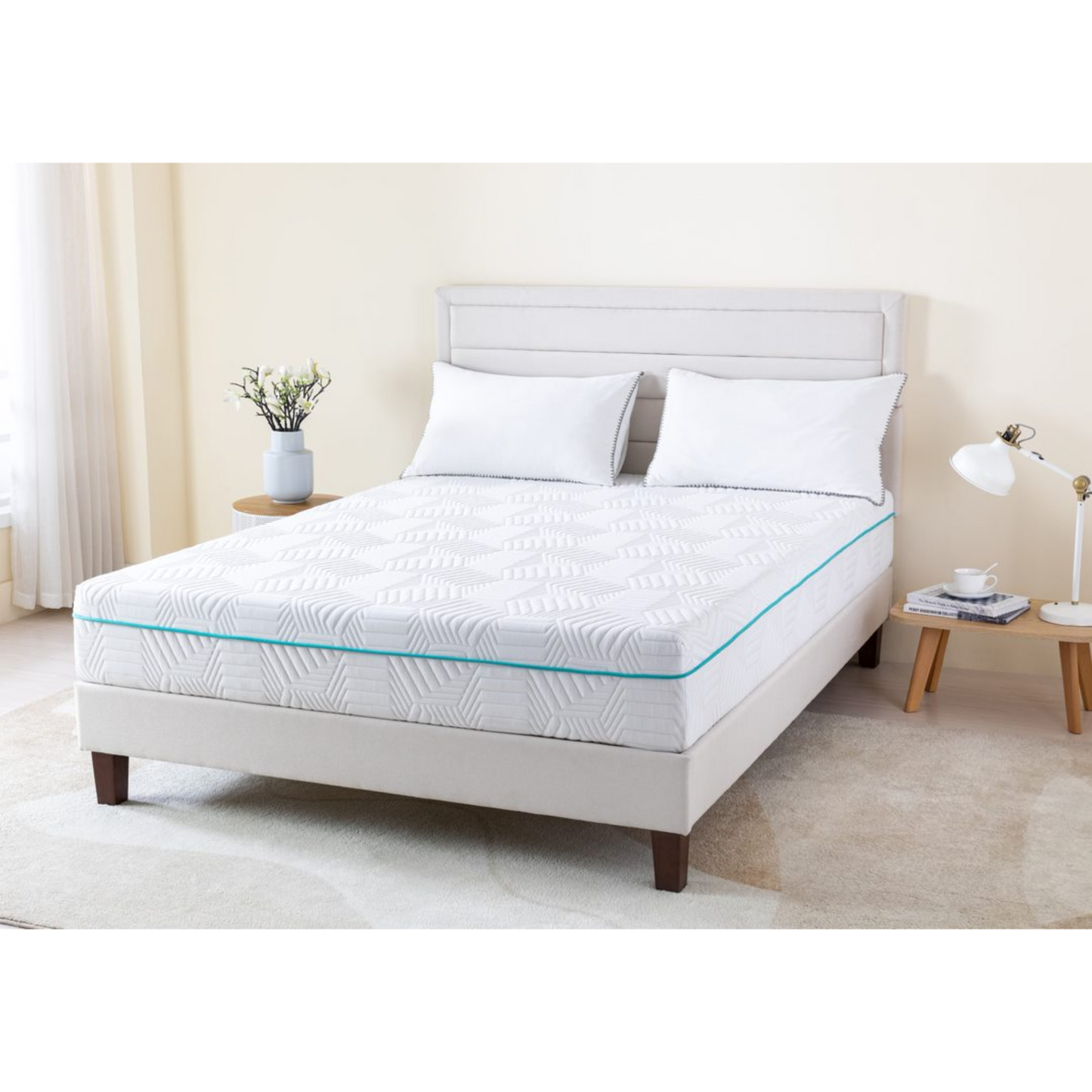 Essential Plus 10" Memory Foam Mattress, Corner View