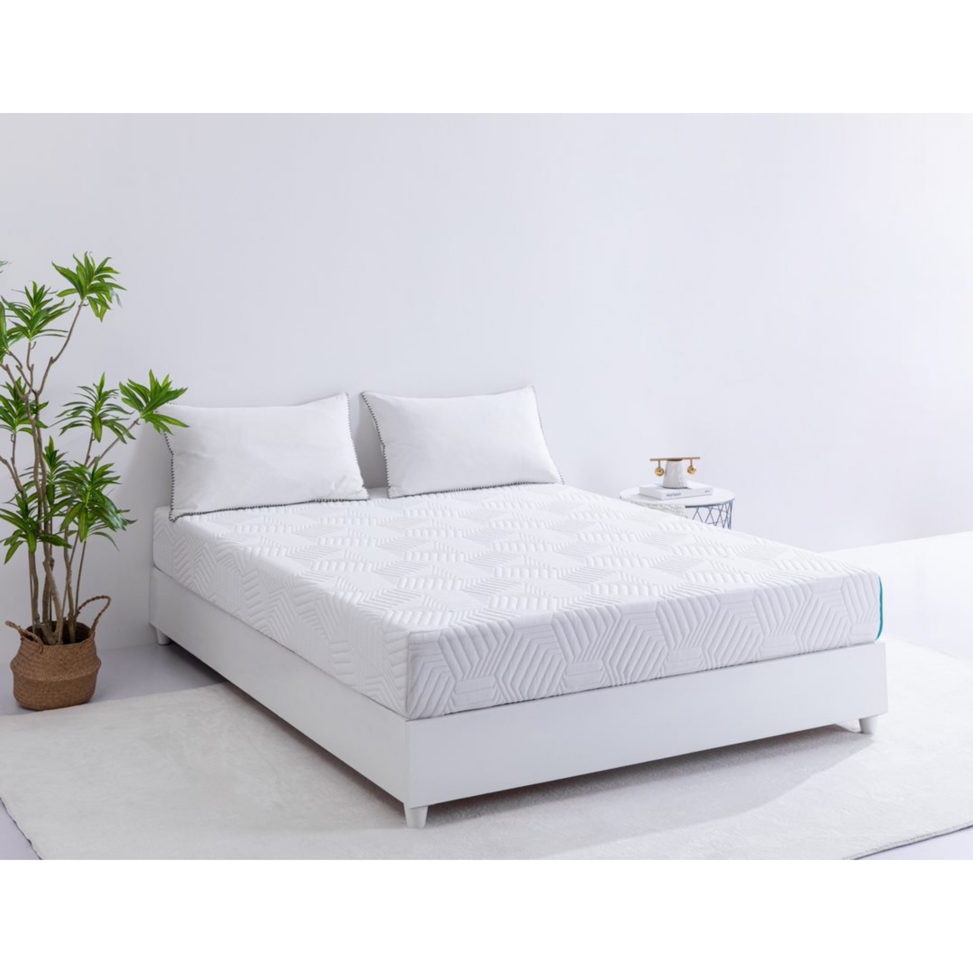 Essential Plus 8" Memory Foam Mattress, Corner View