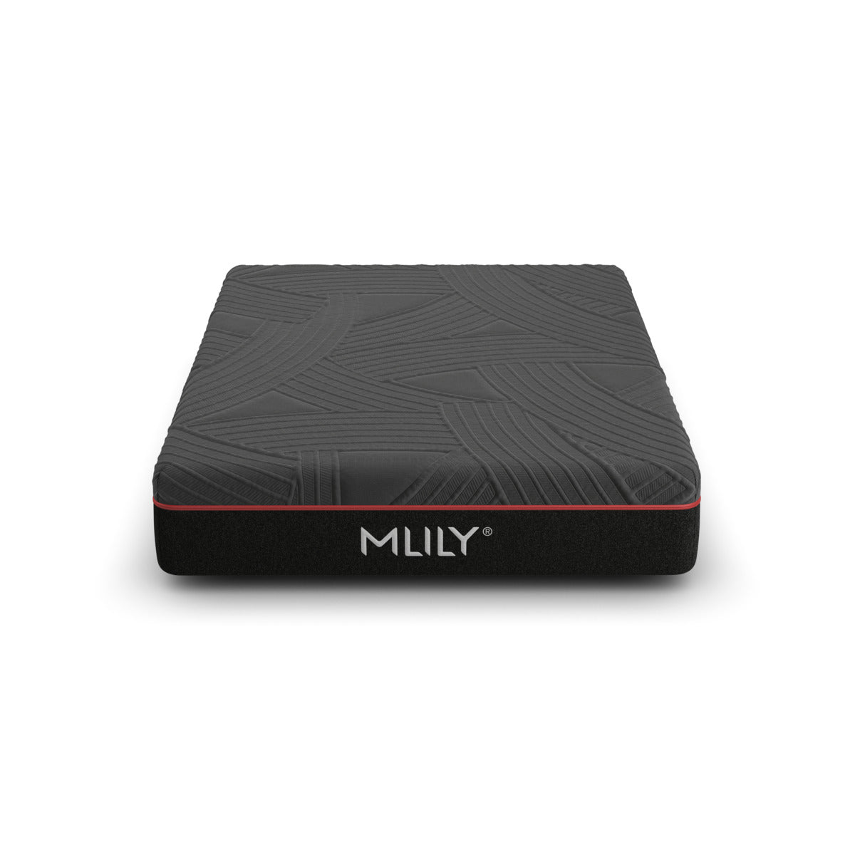 MLILY PowerCool Hybrid Medium 11.5-inch Mattress front view, white background.